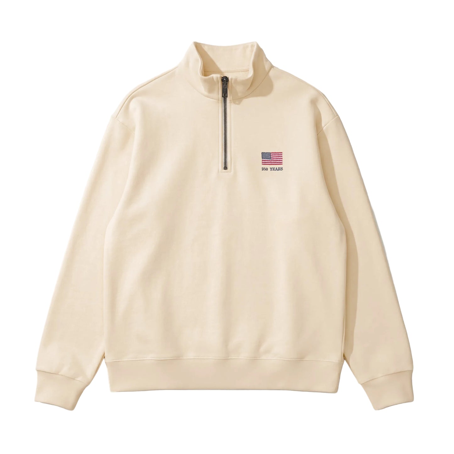 250 YEARS Quarter-Zip Sweatshirt | Natural