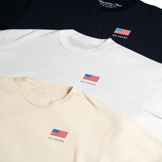 250 YEARS Supima Tee | 3 Colors