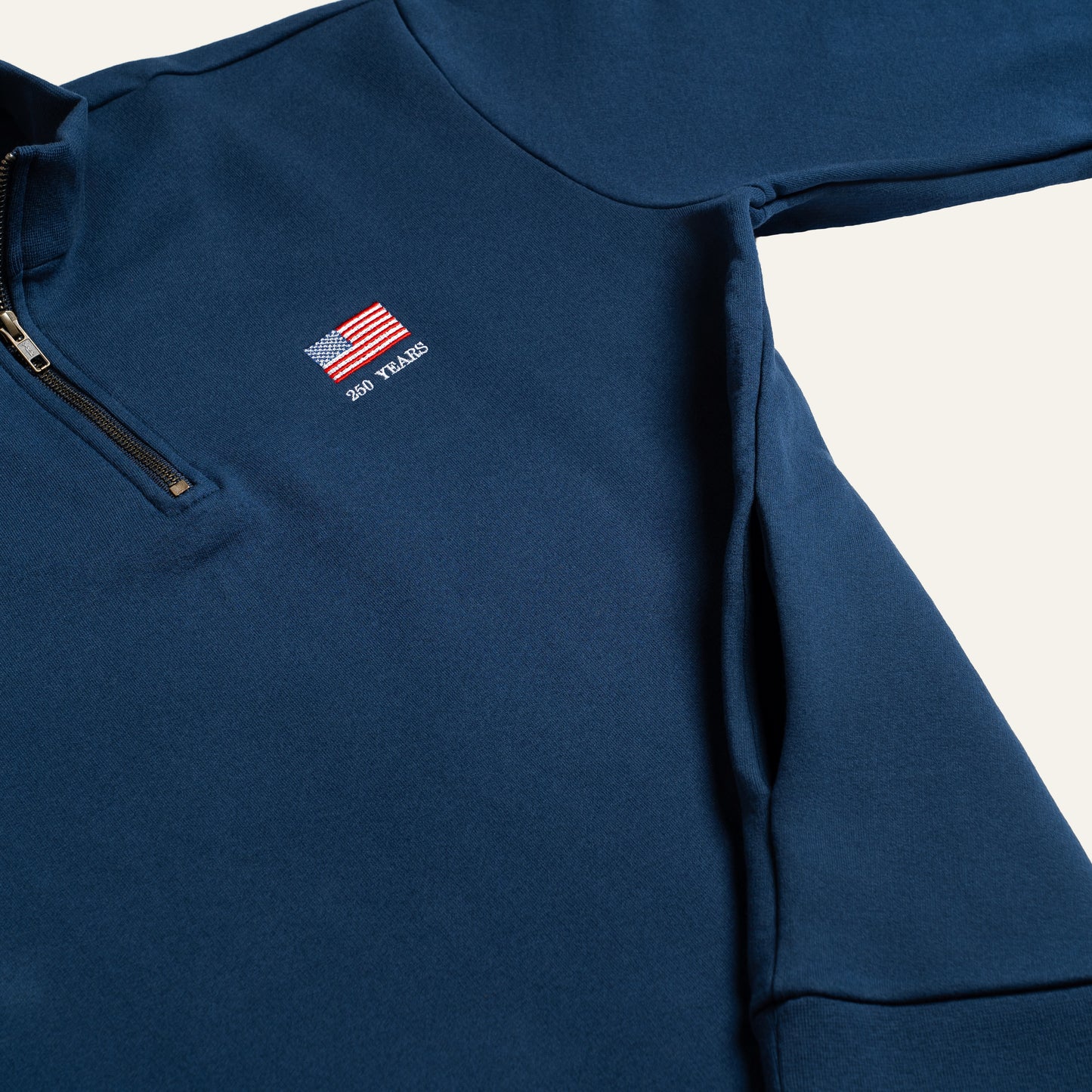 250 YEARS Quarter-Zip Sweatshirt | Soft Navy