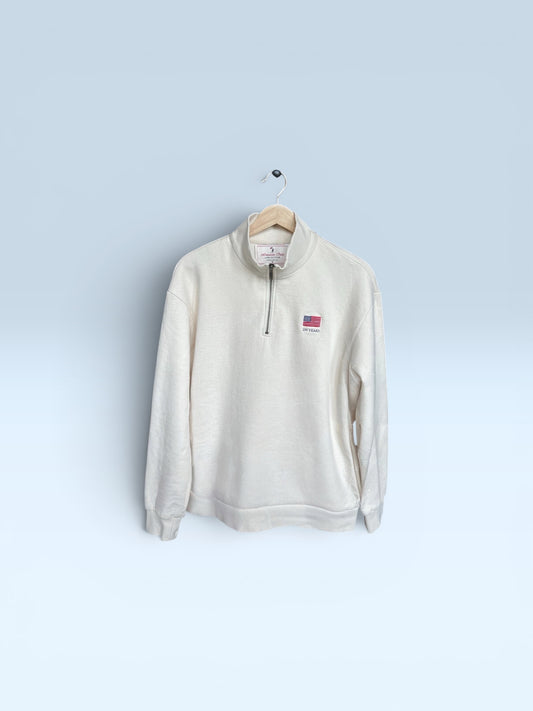 250 YEARS Quarter-Zip Sweatshirt | Natural