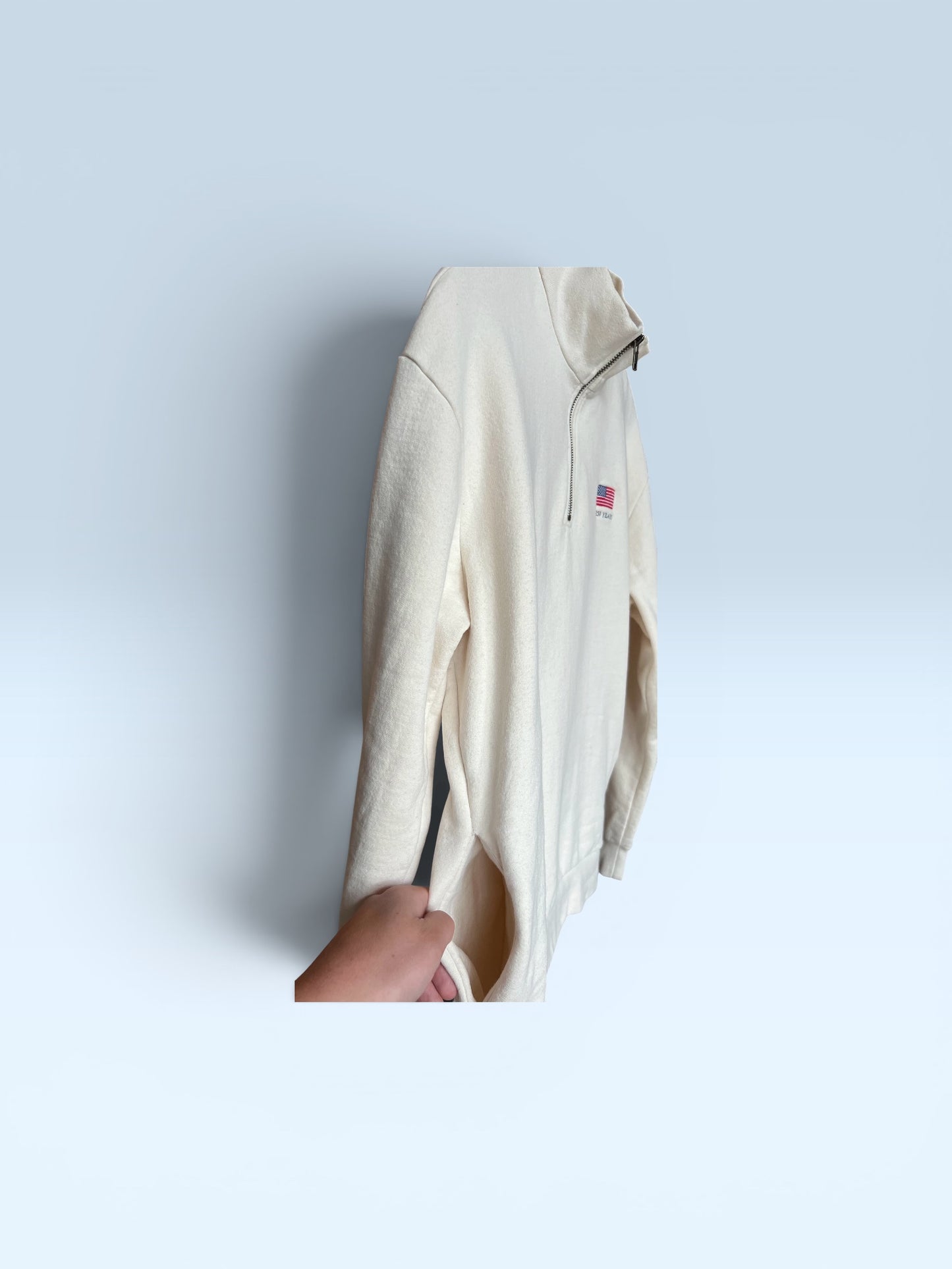 250 YEARS Quarter-Zip Sweatshirt | Natural